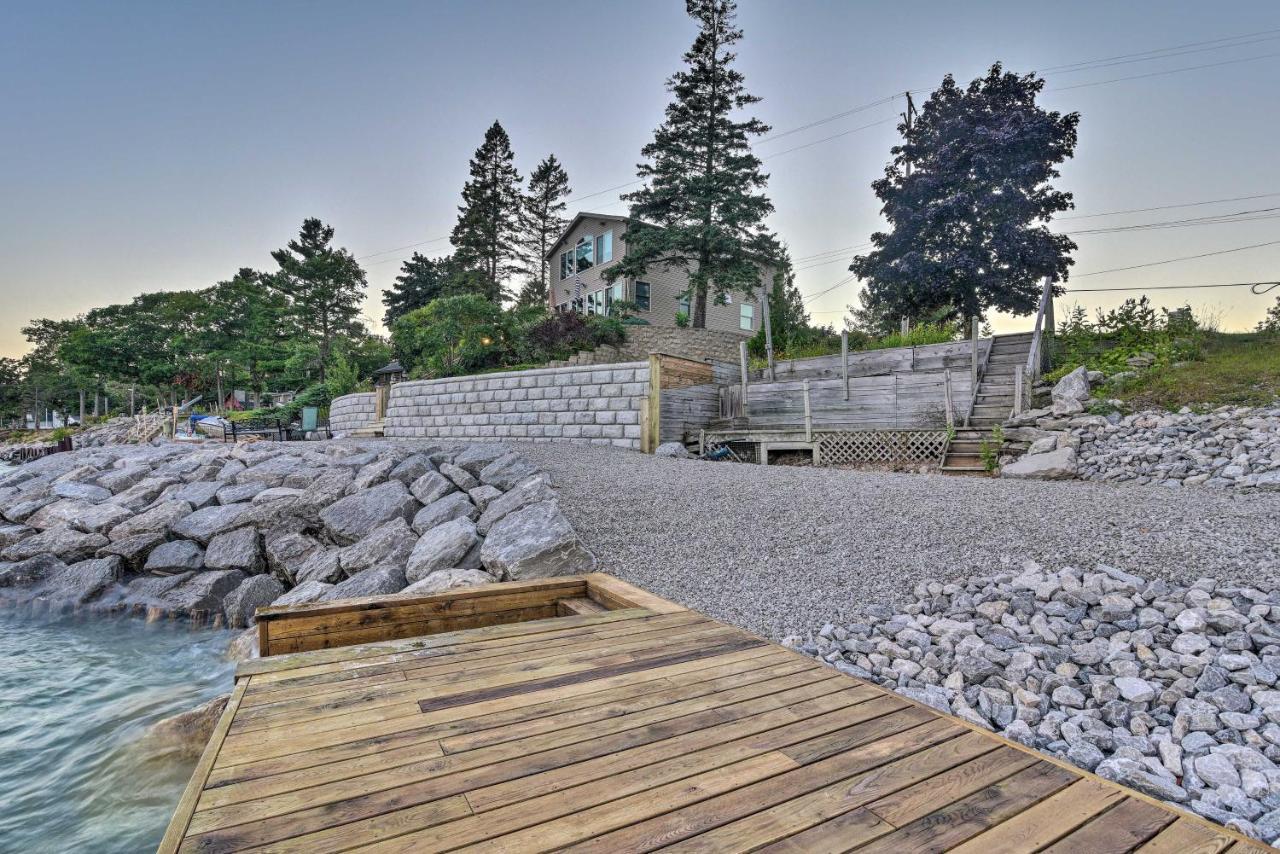 East Tawas Cabin With Lake Huron Access And Views Eksteriør bilde