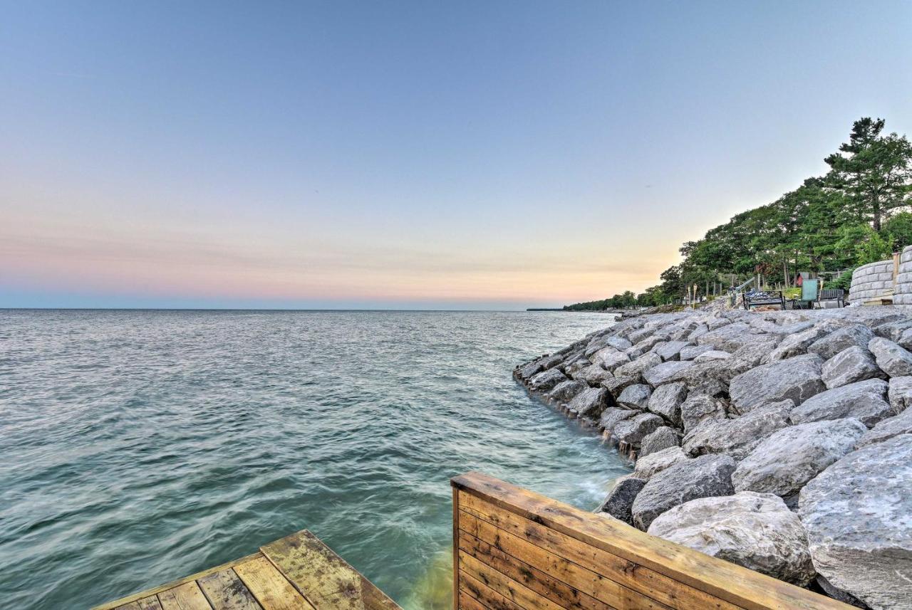 East Tawas Cabin With Lake Huron Access And Views Eksteriør bilde